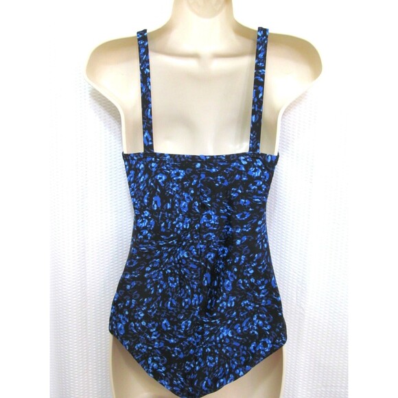 Speedo Size 6 Competition Swimsuit Lined  One Piece Swimwear Print - Picture 2 of 8